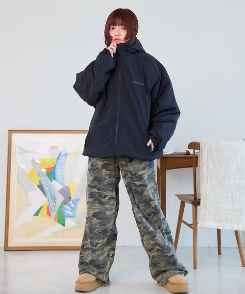 サンシャインクラウド　アウター　ジャケット 訳あり セール】【AIRWALK】エアウォーク ワンポイント 中綿ジャケット