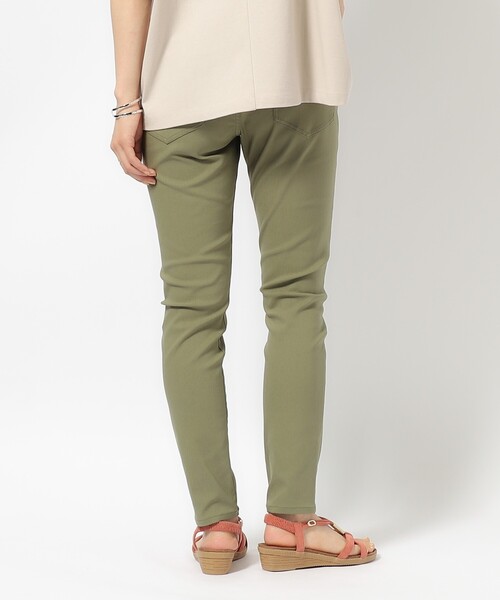 SHOO・LA・RUE（シューラルー）の「【SS-3L/無理せずスリム】 ぐんぐん伸びる ハイパースキニーパンツ（その他パンツ・レディース・ライトブルー/カーキ/ベージュ/ブラック・10/01/02/03/04/05）」の7枚目の写真