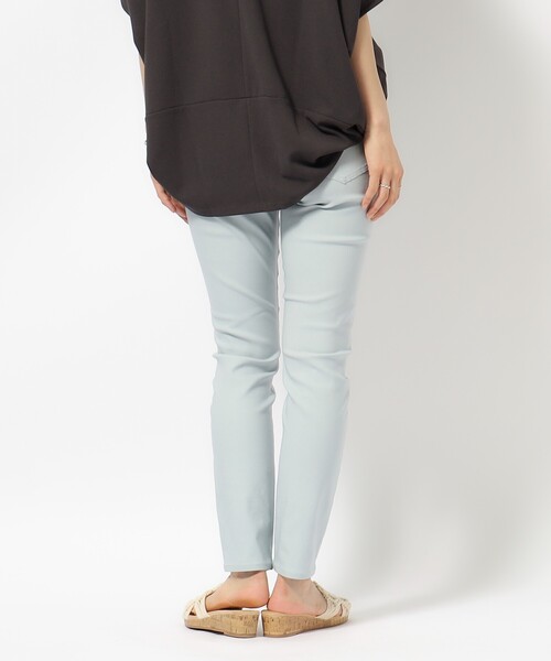 SHOO・LA・RUE（シューラルー）の「【SS-3L/無理せずスリム】 ぐんぐん伸びる ハイパースキニーパンツ（その他パンツ・レディース・ライトブルー/カーキ/ベージュ/ブラック・10/01/02/03/04/05）」の11枚目の写真