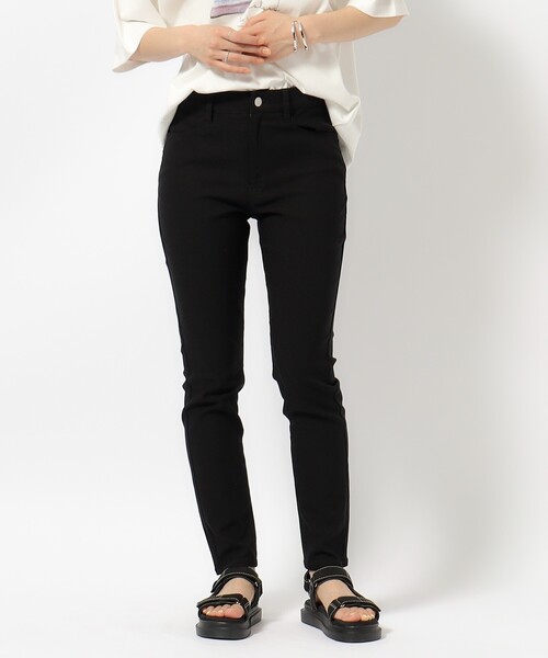 SHOO・LA・RUE（シューラルー）の「【SS-3L/無理せずスリム】 ぐんぐん伸びる ハイパースキニーパンツ（その他パンツ・レディース・ライトブルー/カーキ/ベージュ/ブラック・10/01/02/03/04/05）」の13枚目の写真