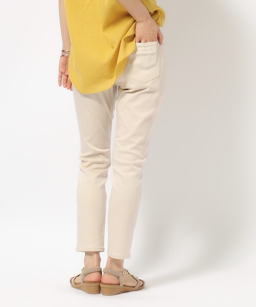 SHOO・LA・RUE（シューラルー）の「【SS-3L/無理せずスリム】 ぐんぐん伸びる ハイパースキニーパンツ（その他パンツ・レディース・ライトブルー/カーキ/ベージュ/ブラック・10/01/02/03/04/05）」の19枚目の写真