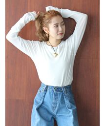 Ungrid | シアーフィットロングスリーブTee(Tシャツ/カットソー)