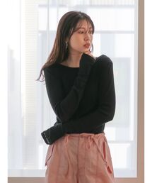 Ungrid | シアーフィットロングスリーブTee(Tシャツ/カットソー)