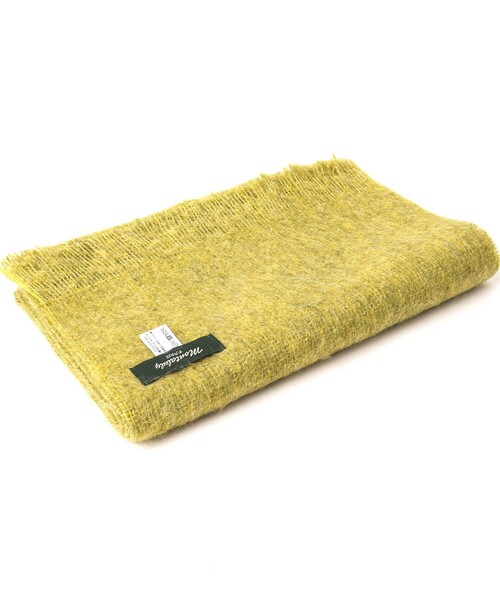 Montaluly（モンタルリー）の「【Montaluly/モンタルリー】MYLENE Muffler Solid 28（マフラー・メンズ・ライトグレー/ネイビー/ブラック/ライトグリーン/チャコールグレー・FREE）」の4枚目の写真