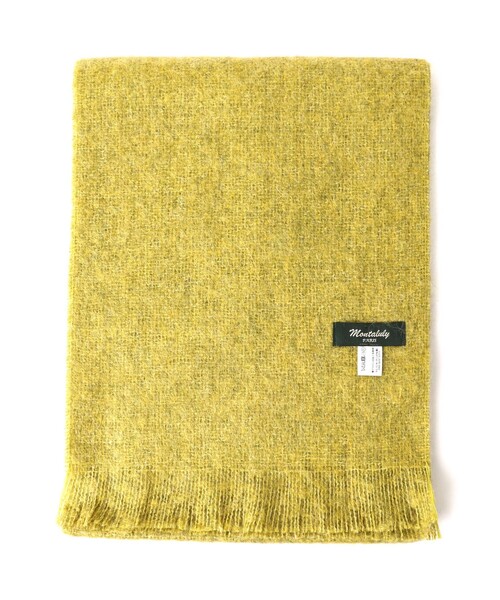 Montaluly（モンタルリー）の「【Montaluly/モンタルリー】MYLENE Muffler Solid 28（マフラー・メンズ・ライトグレー/ネイビー/ブラック/ライトグリーン/チャコールグレー・FREE）」の15枚目の写真