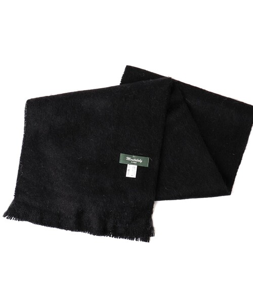 Montaluly（モンタルリー）の「【Montaluly/モンタルリー】MYLENE Muffler Solid 28（マフラー・メンズ・ライトグレー/ネイビー/ブラック/ライトグリーン/チャコールグレー・FREE）」の22枚目の写真