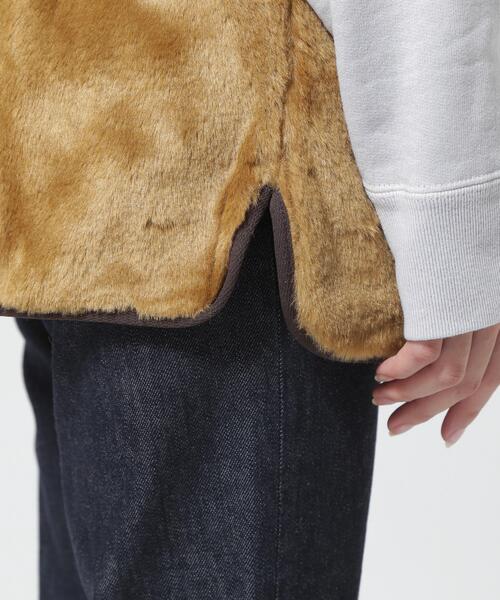 Barbour（バブアー）の「BARBOUR/バブアー/FUR LINER SL/ファーライナー スリムフィットベスト/MLI0035（ベスト・レディース・ブラウン系その他4/ブラック・36/38/40）」の17枚目の写真