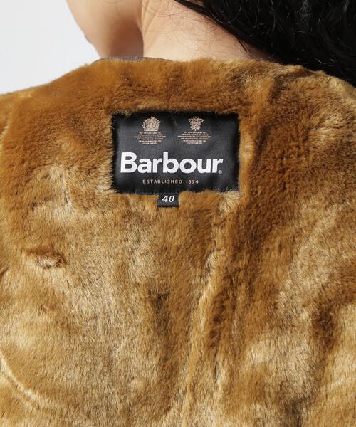 Barbour（バブアー）の「BARBOUR/バブアー/FUR LINER SL/ファーライナー スリムフィットベスト/MLI0035（ベスト・レディース・ブラウン系その他4/ブラック・36/38/40）」の18枚目の写真