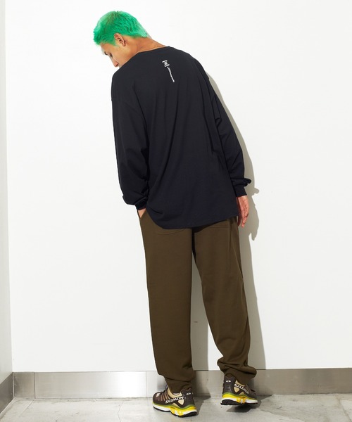 VIRGOwearworks（ヴァルゴウェアワークス）の「W-front L/S（Tシャツ/カットソー・メンズ・ブラック×グリーン/ブラック×ホワイト/ホワイト×ブラック・XX-LARGE/LARGE/X-LARGE/MEDIUM）」の4枚目の写真