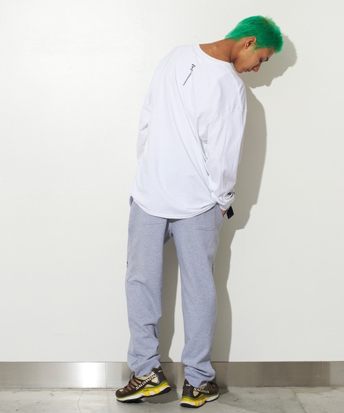 VIRGOwearworks（ヴァルゴウェアワークス）の「W-front L/S（Tシャツ/カットソー・メンズ・ブラック×グリーン/ブラック×ホワイト/ホワイト×ブラック・XX-LARGE/LARGE/X-LARGE/MEDIUM）」の6枚目の写真