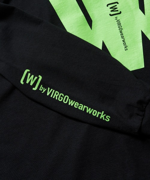 VIRGOwearworks（ヴァルゴウェアワークス）の「W-front L/S（Tシャツ/カットソー・メンズ・ブラック×グリーン/ブラック×ホワイト/ホワイト×ブラック・XX-LARGE/LARGE/X-LARGE/MEDIUM）」の17枚目の写真