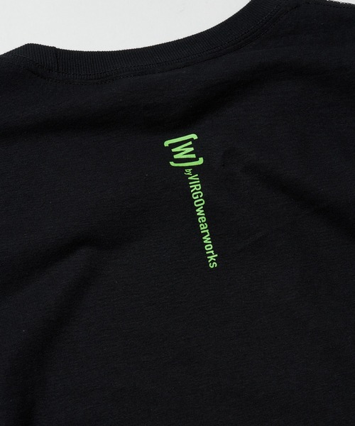 VIRGOwearworks（ヴァルゴウェアワークス）の「W-front L/S（Tシャツ/カットソー・メンズ・ブラック×グリーン/ブラック×ホワイト/ホワイト×ブラック・XX-LARGE/LARGE/X-LARGE/MEDIUM）」の18枚目の写真