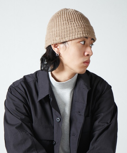 RACAL（ラカル）の「Damage Knit Hat / ダメージ加工ニットハット