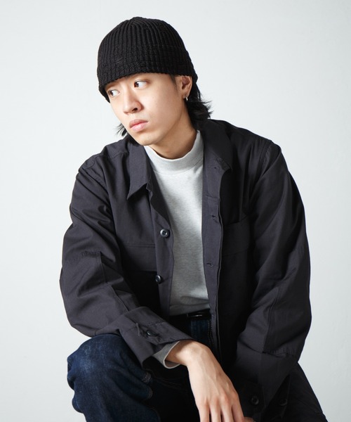 RACAL（ラカル）の「Damage Knit Hat / ダメージ加工ニットハット