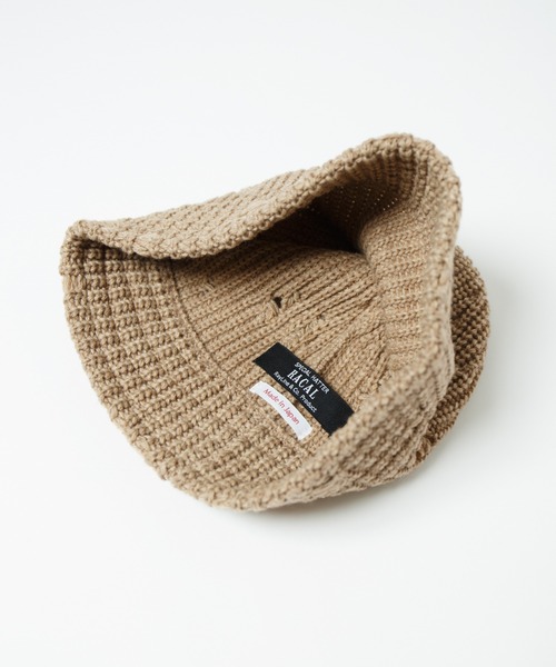 RACAL（ラカル）の「Damage Knit Hat / ダメージ加工ニットハット