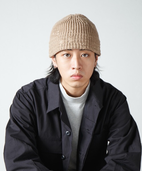 RACAL（ラカル）の「Damage Knit Hat / ダメージ加工ニットハット