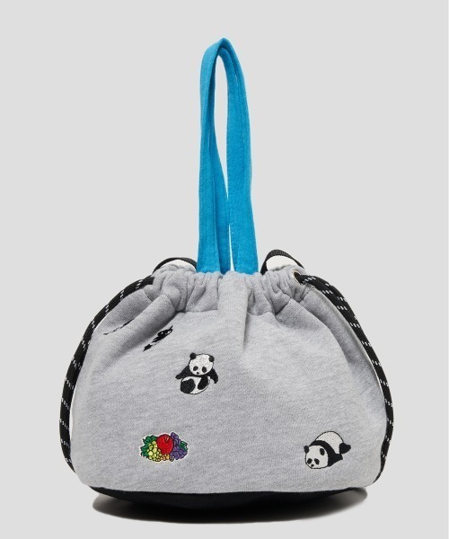 Design Tshirts Store graniph（デザイン　ティーシャツ　ストア　グラニフ）の「FRUIT OF THE LOOM× graniph PANDAS BAG（ハンドバッグ・メンズ・杢グレー・FREE）」の8枚目の写真