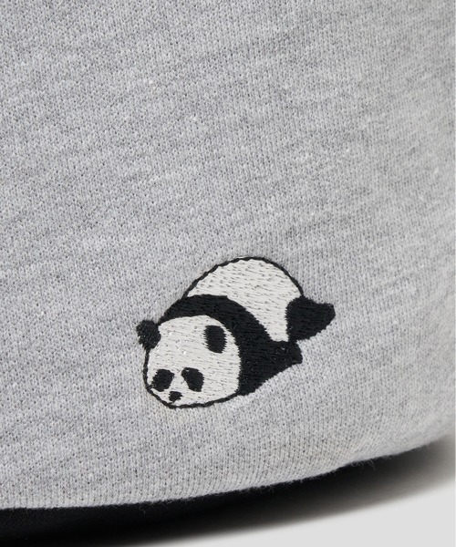 Design Tshirts Store graniph（デザイン　ティーシャツ　ストア　グラニフ）の「FRUIT OF THE LOOM× graniph PANDAS BAG（ハンドバッグ・メンズ・杢グレー・FREE）」の10枚目の写真
