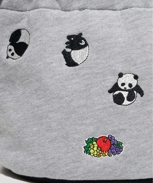 Design Tshirts Store graniph（デザイン　ティーシャツ　ストア　グラニフ）の「FRUIT OF THE LOOM× graniph PANDAS BAG（ハンドバッグ・メンズ・杢グレー・FREE）」の14枚目の写真