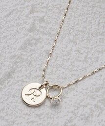 SHOO・LA・RUE | 【イニシャル】スライダーコインネックレス(ネックレス)