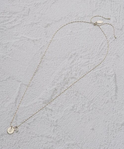 SHOO・LA・RUE（シューラルー）の「◆【イニシャル】スライダーコインネックレス（ネックレス・レディース・ゴールド系5/ゴールド系4/ゴールド系2/ゴールド系/ゴールド系3/ゴールド系1・00）」の9枚目の写真