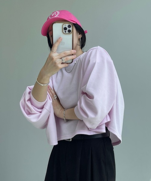 wee9s（ウィークス）の「pink cap / ピンクキャップ（キャップ・レディース・ピンク・FREE）」の9枚目の写真