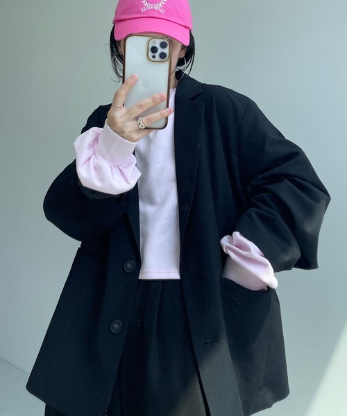 wee9s（ウィークス）の「pink cap / ピンクキャップ（キャップ・レディース・ピンク・FREE）」の8枚目の写真