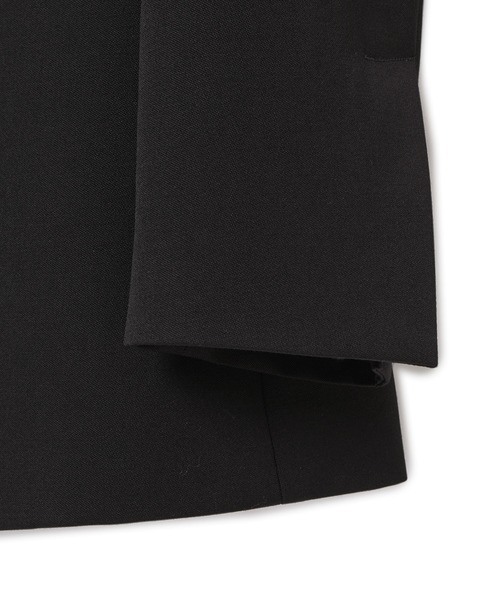 ADAM ET ROPE'(アダムエロペ)の「ドスキンシェイプジャケット(テーラードジャケット・レディース・ブラック/ベージュ・36/38)」の15枚目の写真