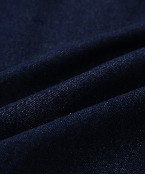 JUNRED（ジュンレッド）の「ヴィンテージデニムマキシシャツ（シャツ/ブラウス・メンズ・オフホワイト/ブラック/ネイビー・L/M/S）」の21枚目の写真