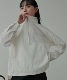 Aunt Marie's | スタンドカラーハーフジップアノラック(パーカー)