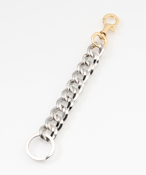 【HIDAKA / ヒダカ】DOUBLE CURB KEY CHAIN