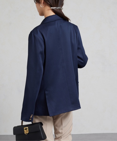 Chez toi（シェトワ）の「GLDボタンテーラードジャケット（テーラードジャケット・レディース・ネイビー/ベージュ/グレー・FREE）」の13枚目の写真