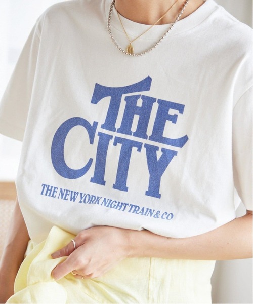 JOURNAL STANDARD relume(ジャーナルスタンダード レリューム)の「《WEB限定追加3》CITYロゴTEE(Tシャツ/カットソー・レディース・ホワイト/ピンク/ブラック系その他・FREE)」の5枚目の写真