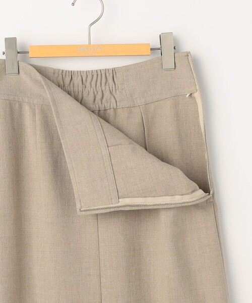 セール】《セットアップ対応》ウォッシャブル麻調合繊ロングスカート