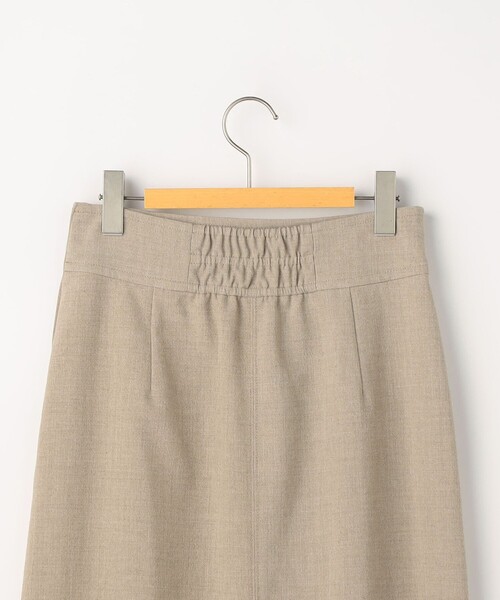 セール】《セットアップ対応》ウォッシャブル麻調合繊ロングスカート