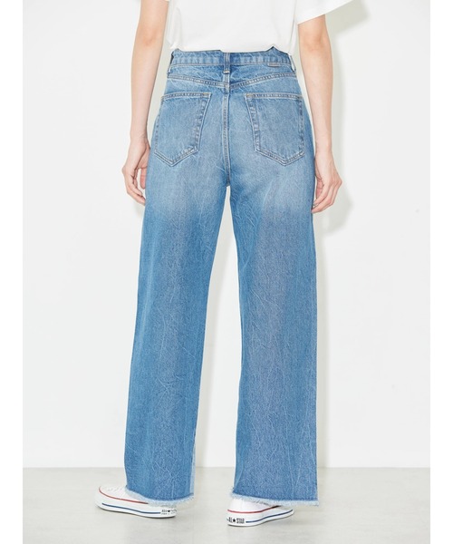 AMERICAN HOLIC（アメリカンホリック）の「切替フレアデニム（デニムパンツ・レディース・インディゴブルー・XS/S/M/L）」の13枚目の写真