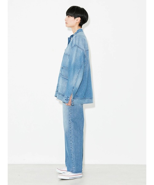 AMERICAN HOLIC（アメリカンホリック）の「切替フレアデニム（デニムパンツ・レディース・インディゴブルー・XS/S/M/L）」の22枚目の写真