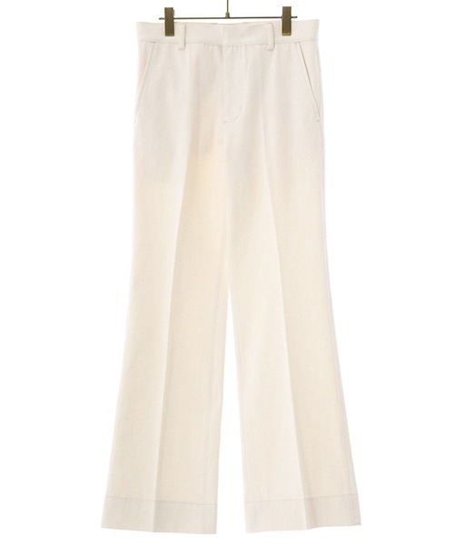 PORT BY ARK（ポートバイアーク）の「PORT BY ARK / ポートバイアーク：Denim Baggy Trousers：PO15-P001[COR]（デニムパンツ・メンズ・インディゴブルー/ホワイト系その他・1/2）」の2枚目の写真