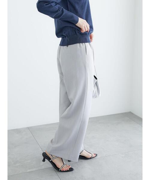 Te chichi（テチチ）の「イージーセミワイドスラックス（その他パンツ・レディース・グレー/ベージュ/ネイビー・F）」の12枚目の写真