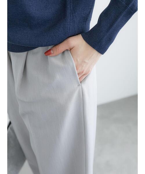 Te chichi（テチチ）の「イージーセミワイドスラックス（その他パンツ・レディース・グレー/ベージュ/ネイビー・F）」の13枚目の写真