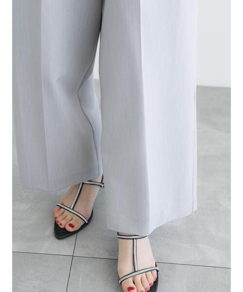 Te chichi（テチチ）の「イージーセミワイドスラックス（その他パンツ・レディース・グレー/ベージュ/ネイビー・F）」の15枚目の写真