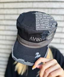 ONE DAY KMC （ワンデイケーエムシー）の「AVIREX / AXダメージワークキャップ / 80315500（キャップ）」