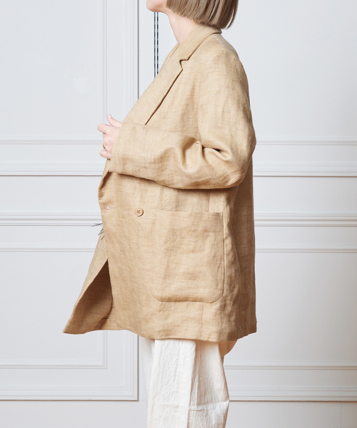 新品☆IENA☆ IENA LA BOUCLE かすりクロス刺繍ジャケット 新品☆IENA☆ IENA LA BOUCLE かすりクロス刺繍ジャケット