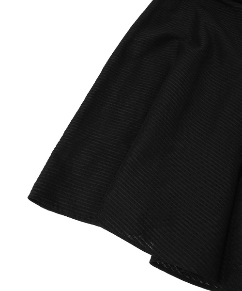 near.nippon.(ニアーニッポン)の「<near.nippon (ニアー ニッポン)>ジャカードフレアースカート(スカート・レディース・ブラック・36)」の3枚目の写真