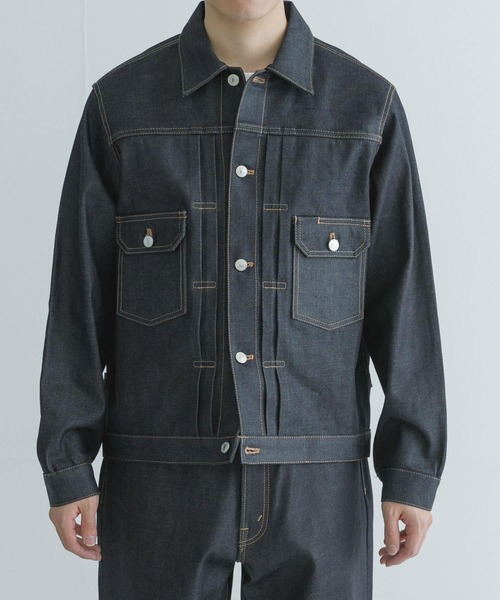 URBAN RESEARCH(アーバンリサーチ)の「SHIOTA スーピマDENIM JACKET #BEN(デニムジャケット・メンズ・インディゴブルー・LARGE/MEDIUM/SMALL)」の6枚目の写真