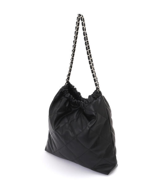 FREE'S MART(フリーズマート)の「◇キルティングA4トート(トートバッグ・レディース・ブラック/ホワイト/ブラウン・フリ-)」の14枚目の写真