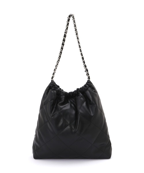 FREE'S MART(フリーズマート)の「◇キルティングA4トート(トートバッグ・レディース・ブラック/ホワイト/ブラウン・フリ-)」の11枚目の写真