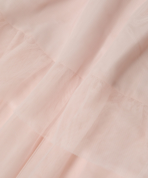 ROPE' PICNIC（ロペピクニック）の「【KIDS】ダブルフリルチュールスカート（スカート・キッズ・ピンク系その他2/ブラック・L/M/S）」の8枚目の写真