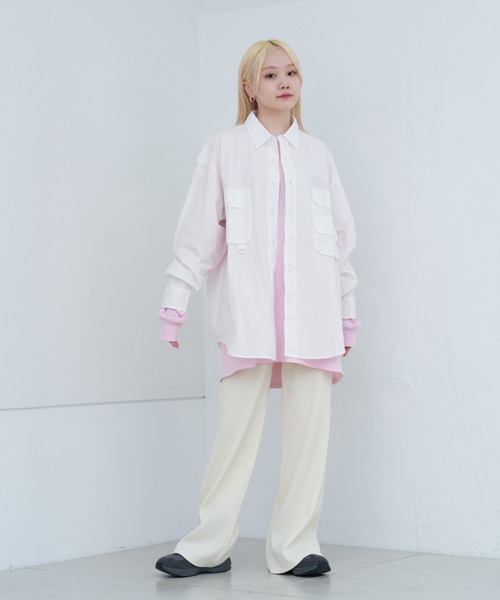 WHIMSIC(ウィムジック)の「【UNISEX】フィッシングシャツ(シャツ/ブラウス・メンズ・ブルー/ブラック/ホワイト・FREE)」の19枚目の写真