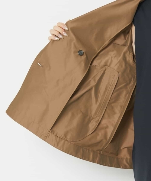 MICHEL KLEIN(ミッシェル・クラン)の「オーバーサイズミドル丈トレンチコート(トレンチコート・レディース・サンドベージュ・38/40)」の16枚目の写真